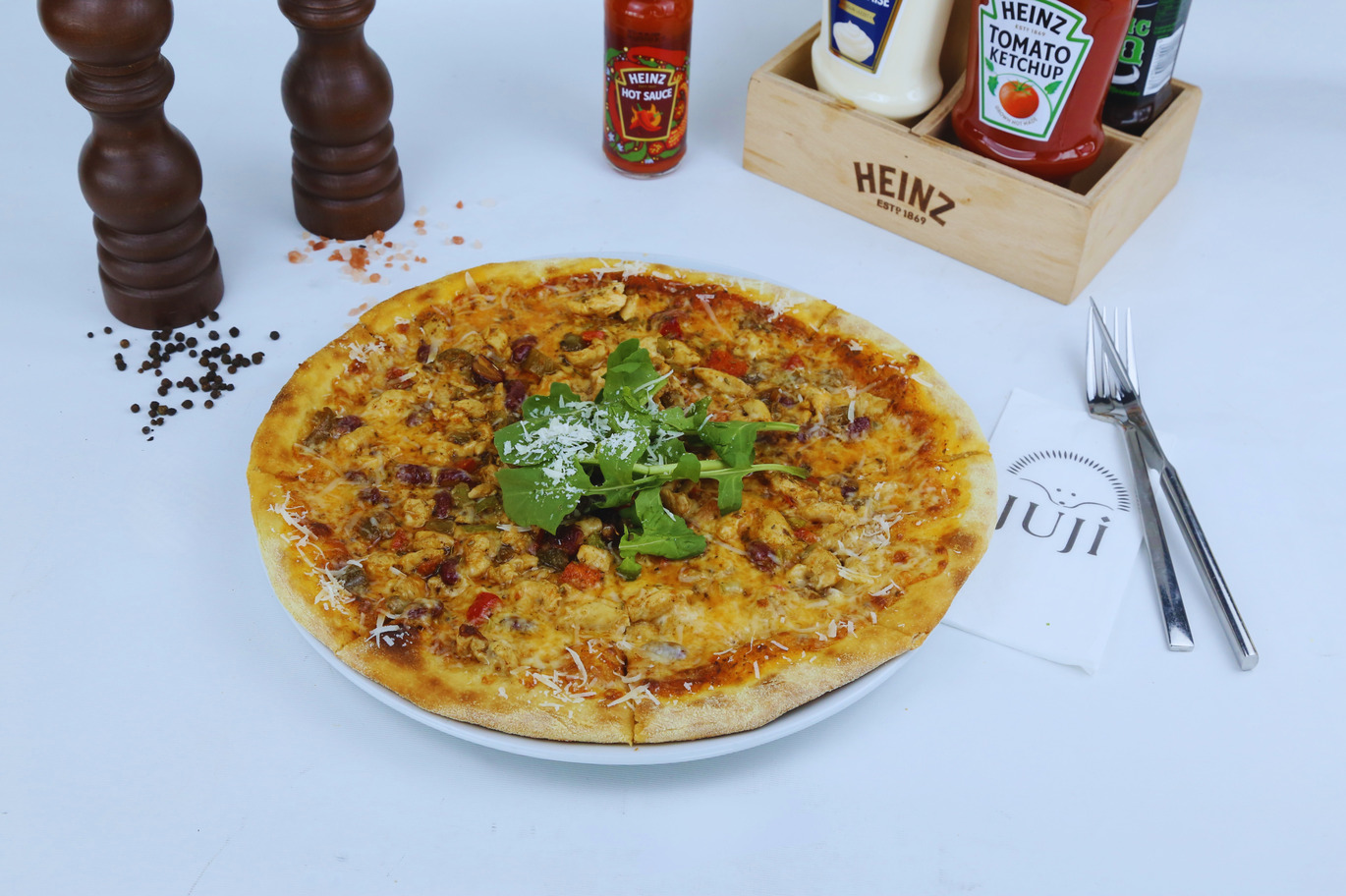Tavuklu Mexican Pizza