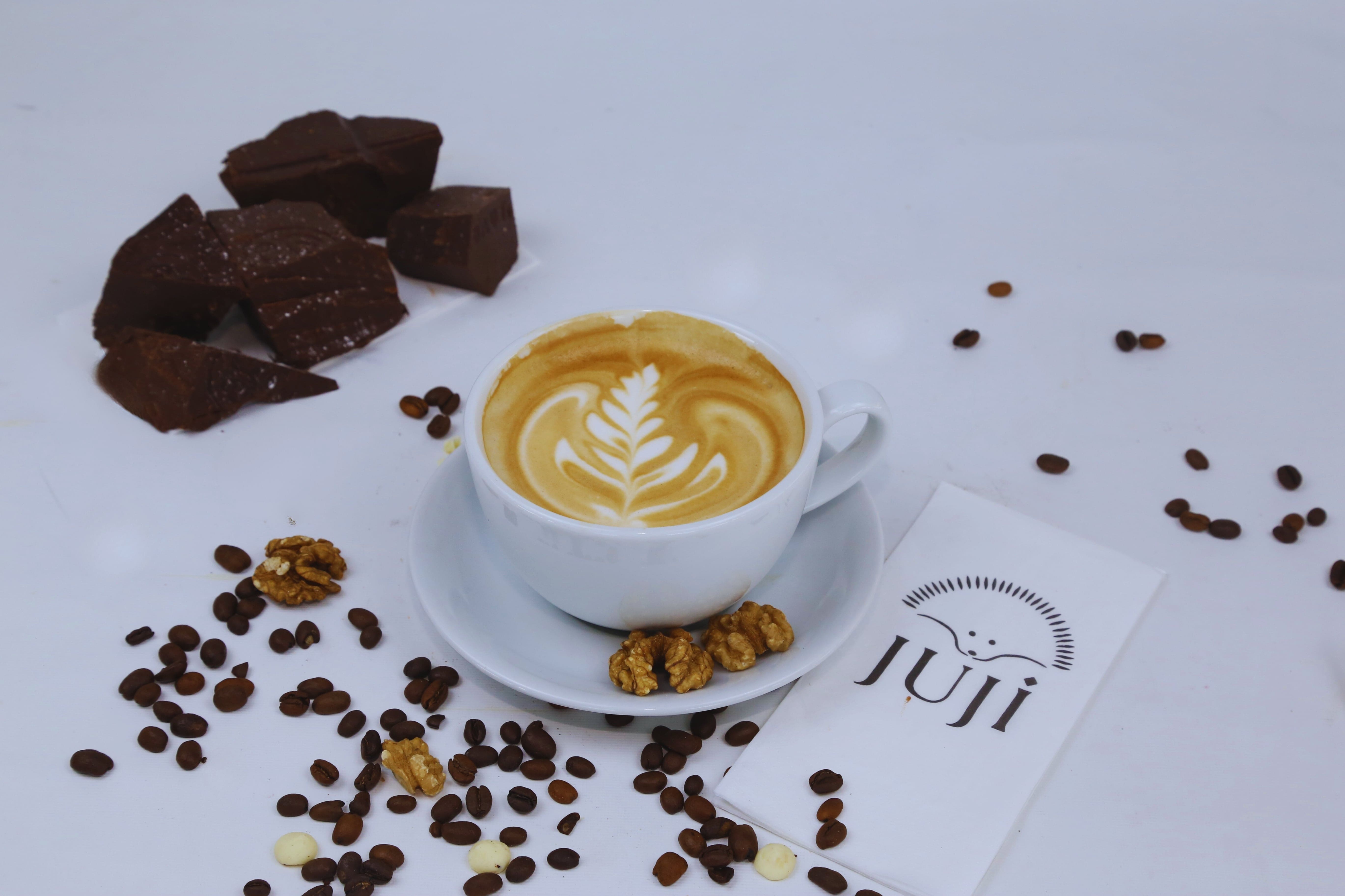 White Chocolate Pecan Latte